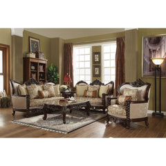 Devayne 85"L Sofa with 6 Pillows