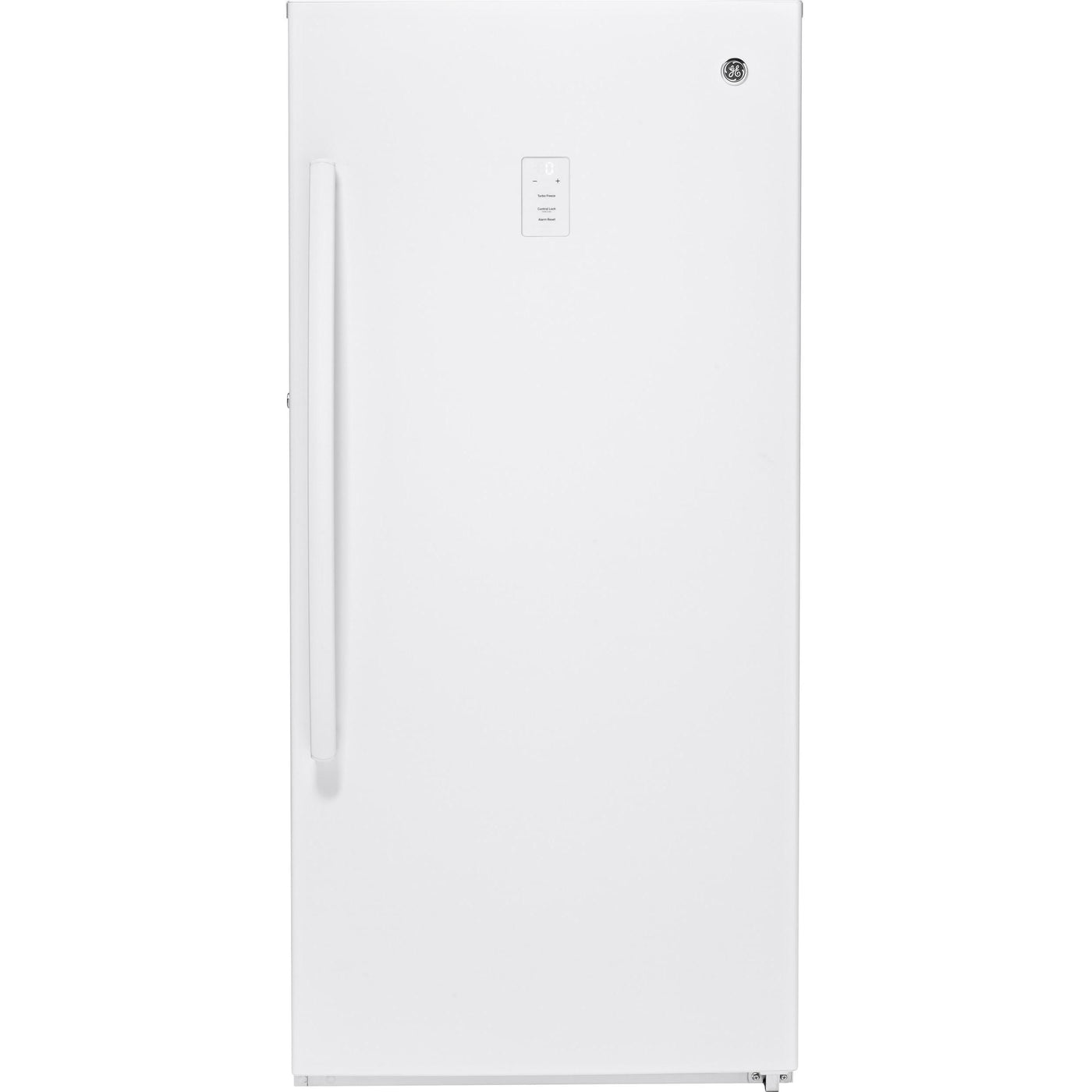  GE 14.1 cu.ft. Upright Freezer with Turbo Freeze FUF14SMRWW IMAGE 1