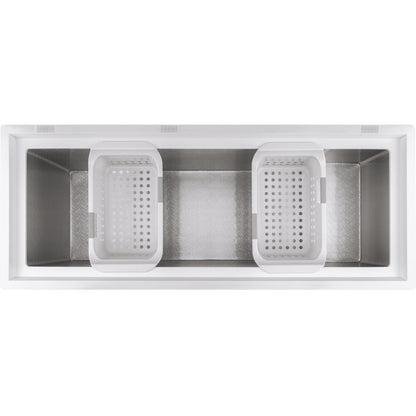 GE 15.7 cu.ft. Chest Freezer with Manual Defrost FCM16SLWW IMAGE 3