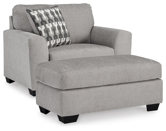 Avenal Park Chair and Ottoman