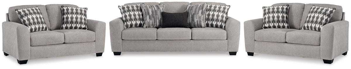 Avenal Park Sofa & 2 Loveseats