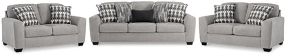 Avenal Park Sofa & 2 Loveseats