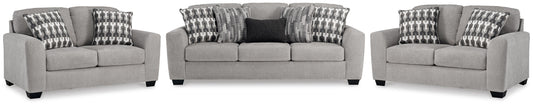Avenal Park Sofa & 2 Loveseats
