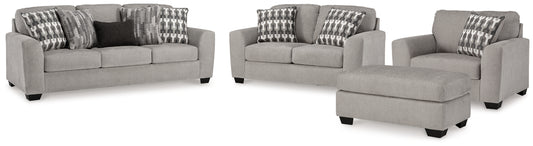 Avenal Park Sofa, Loveseat, Chair and Ottoman