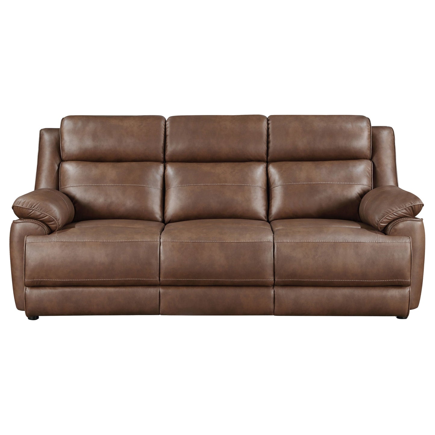 Ellington Upholstered Living Room Set Dark Brown