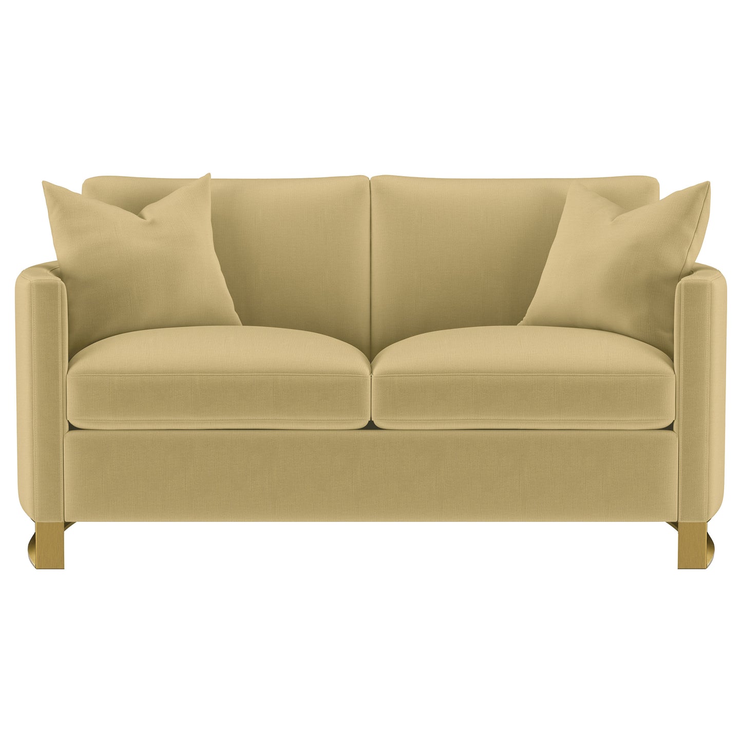Corliss Velvet Upholstered Sofa Set Camel