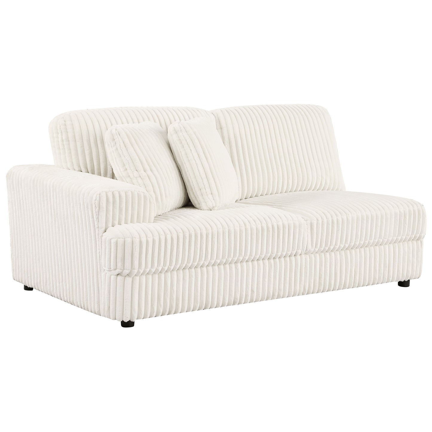 Emberson Upholstered Sectional Ivory