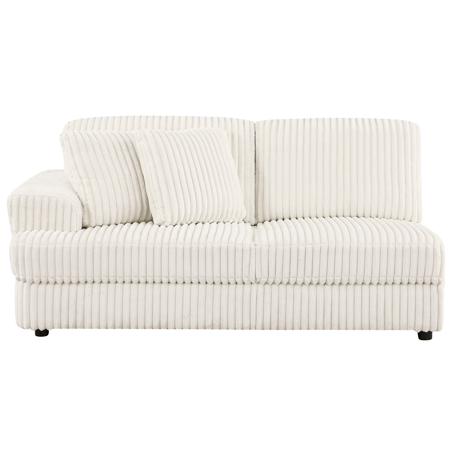 Emberson Upholstered Sectional Ivory