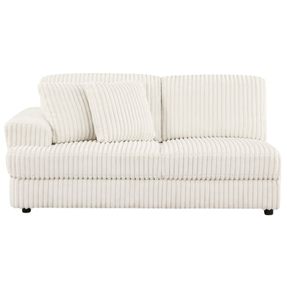 Emberson Upholstered Sectional Ivory