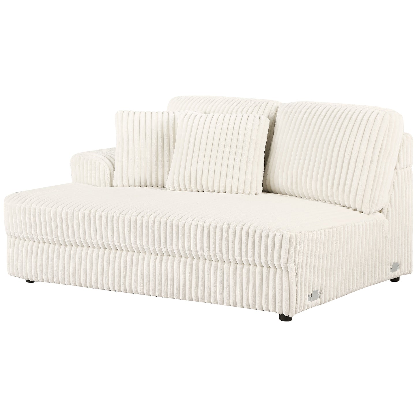 Emberson Upholstered Sectional Ivory