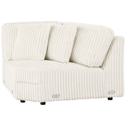 Emberson Upholstered Wedge Ivory