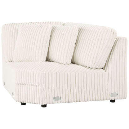 Emberson Upholstered Sectional Ivory