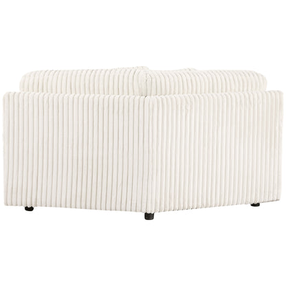 Emberson Upholstered Sectional Ivory