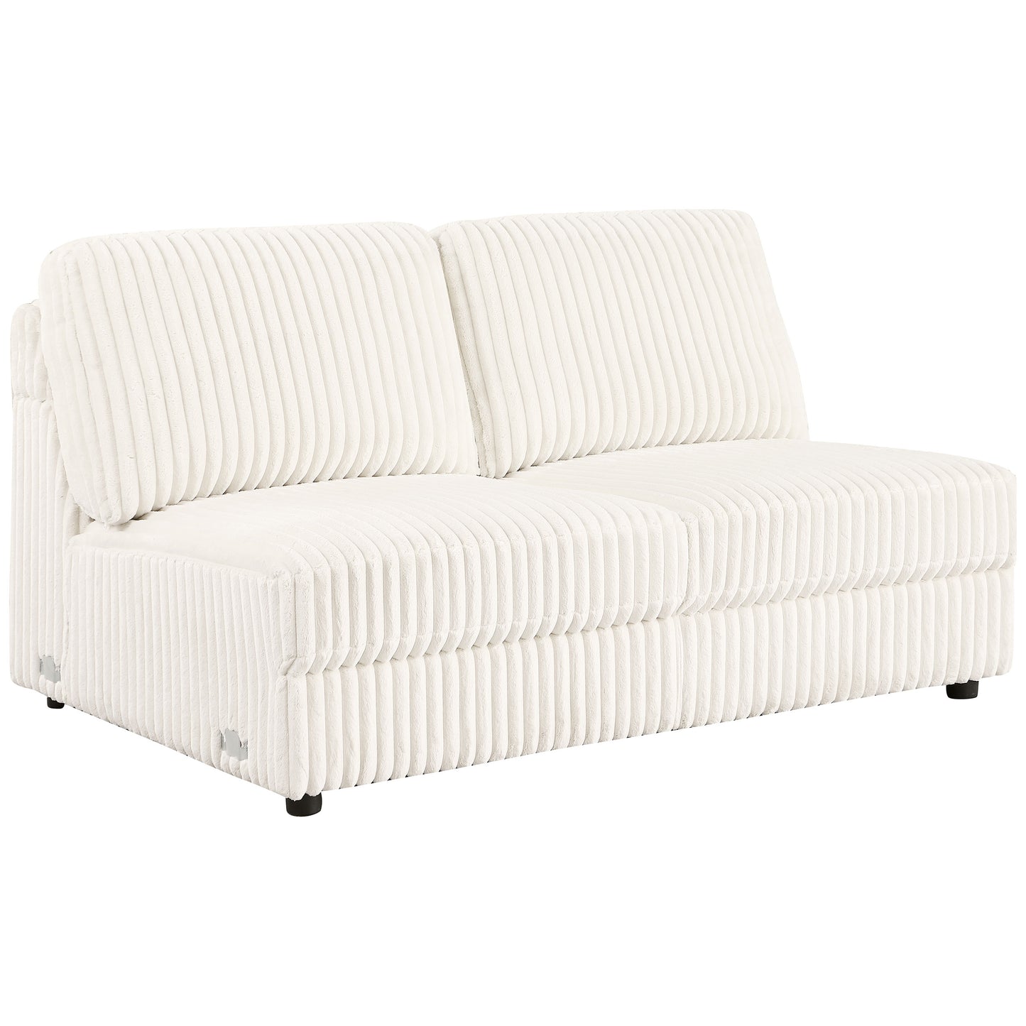 Emberson Upholstered Sectional Ivory