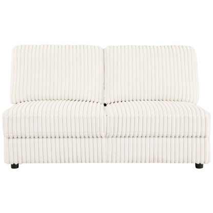 Emberson Upholstered Sectional Ivory