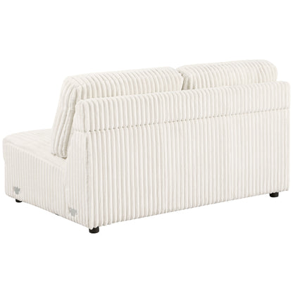 Emberson Upholstered Sectional Ivory