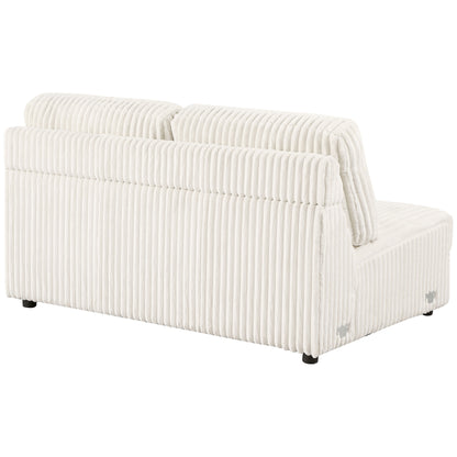 Emberson Upholstered Sectional Ivory