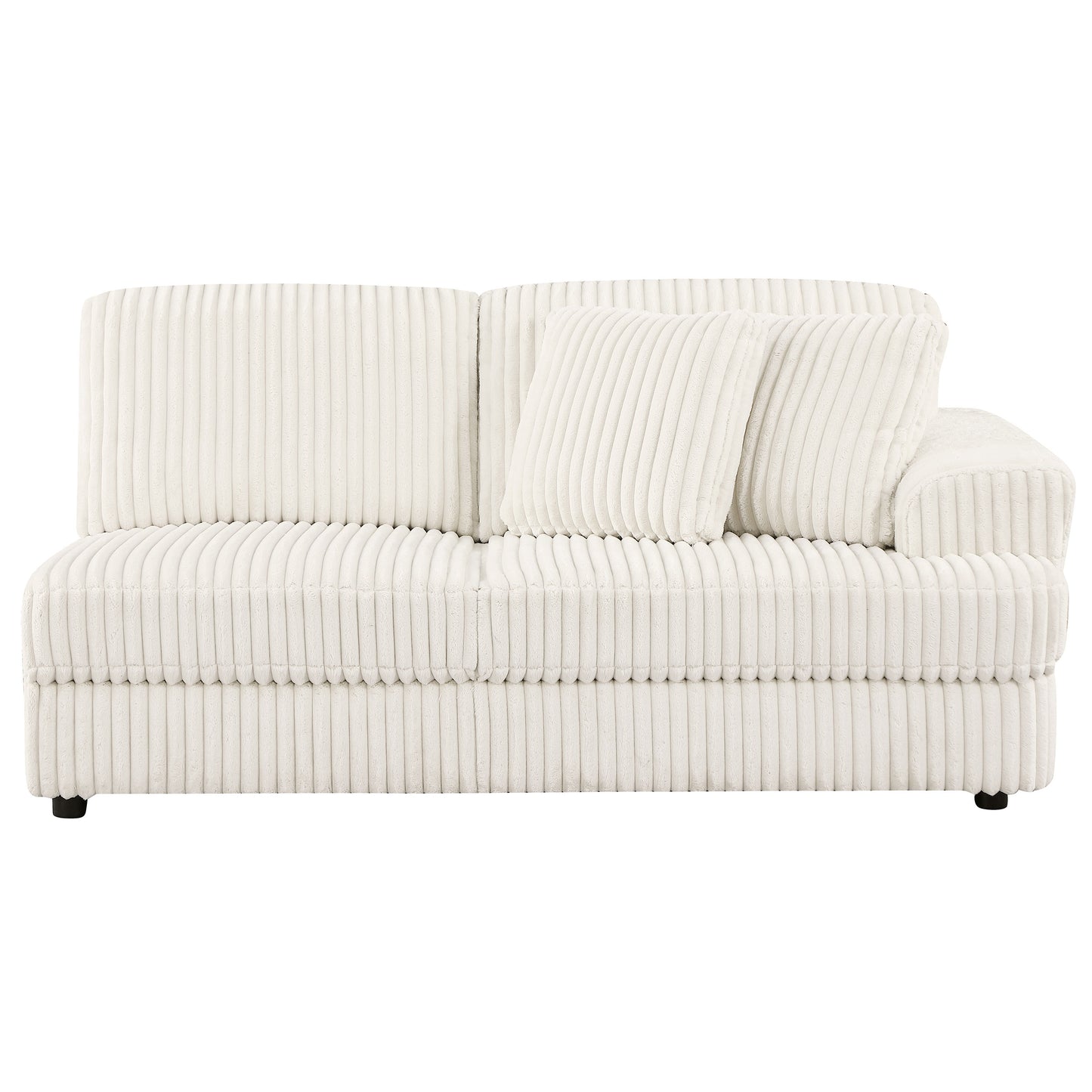 Emberson Upholstered Sectional Ivory