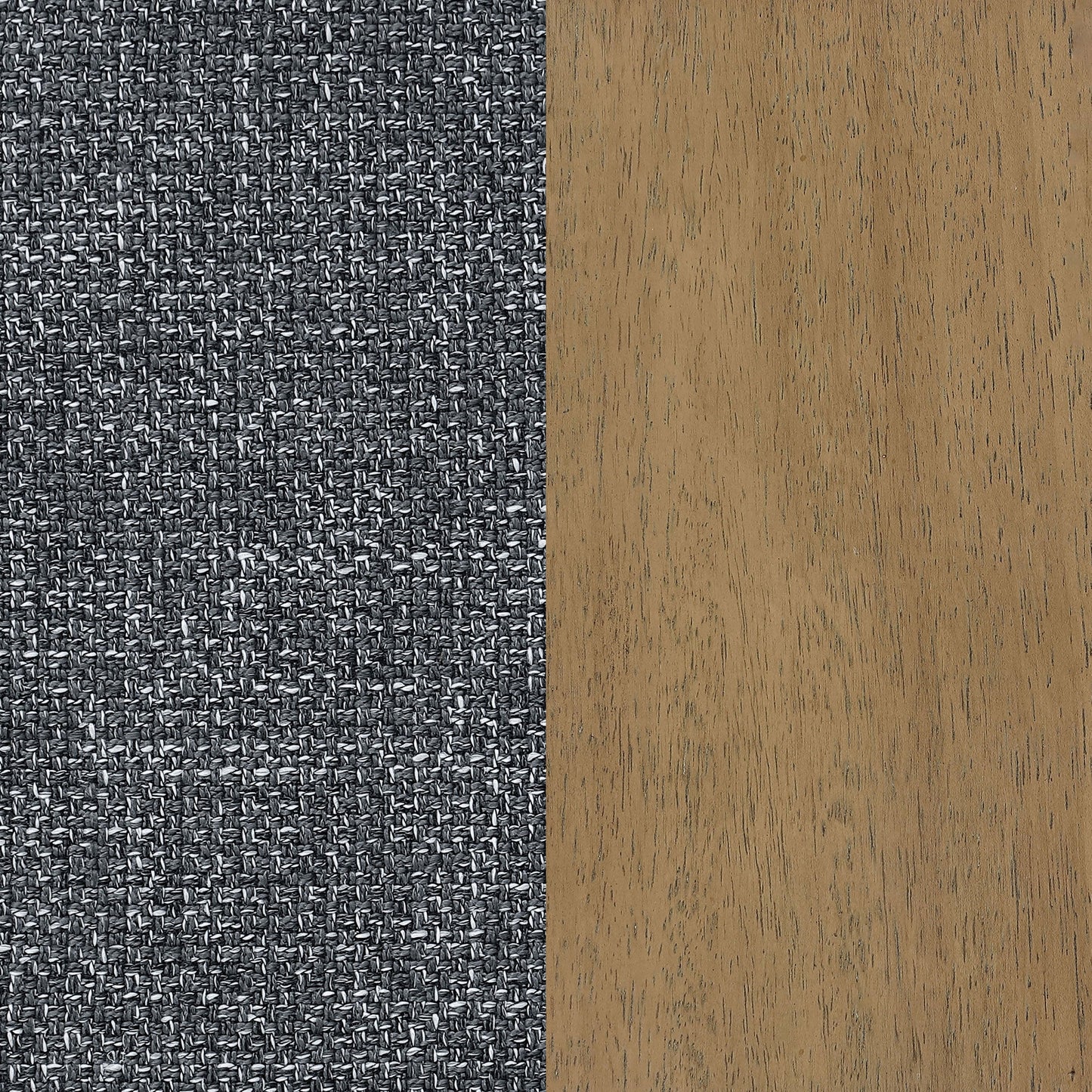 Sofá seccional con brazos articulados tapizado Persia, color gris