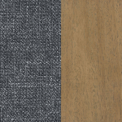 Sofá seccional con brazos articulados tapizado Persia, color gris