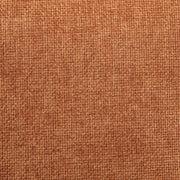 Octavia Fabric Upholstered Rectangular Ottoman Orange