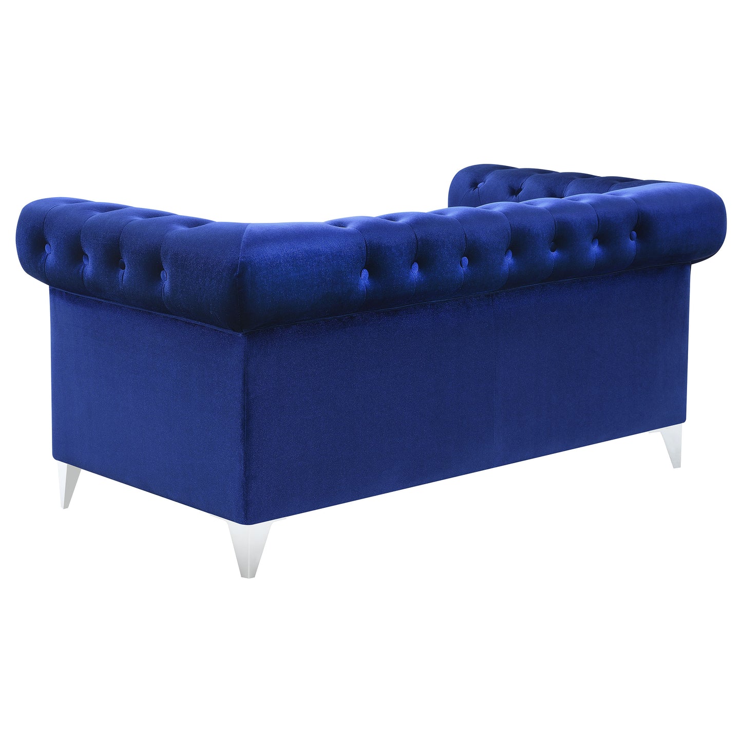 Bleker Upholstered Tuxedo Arm Tufted Loveseat