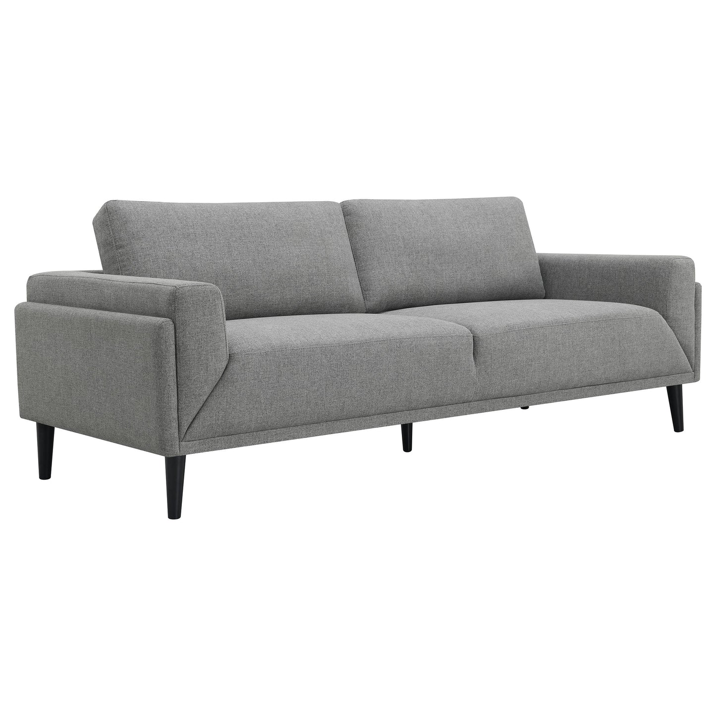 Rilynn Upholstered Track Arm Sofa Brown