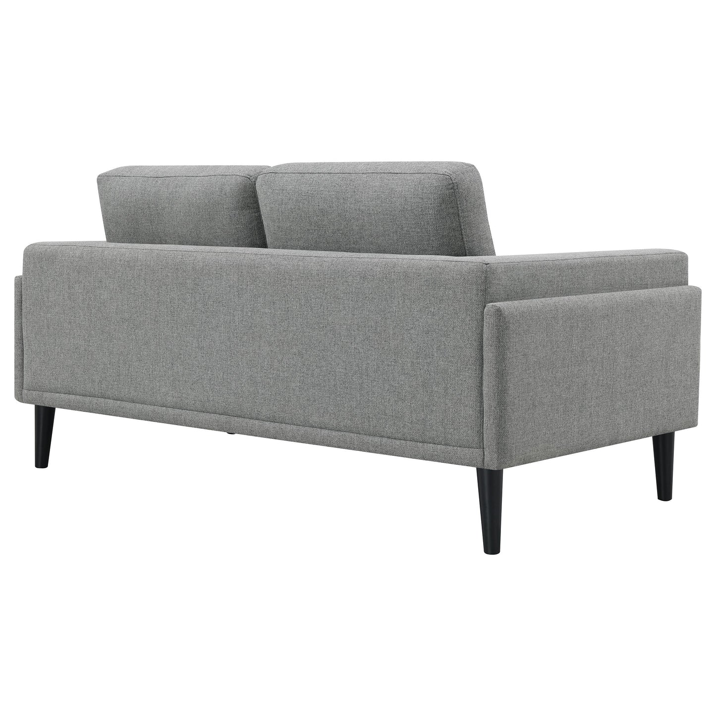 Rilynn Upholstered Track Arm Loveseat Brown