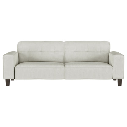 Deerhurst Upholstered Track Arm Sofa Set Greige