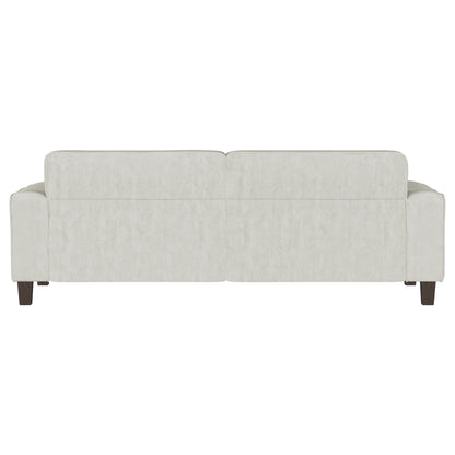 Deerhurst Upholstered Track Arm Tufted Sofa Greige