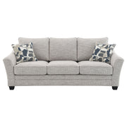 Conjunto de sofá tapizado Tomkins Boucle gris claro