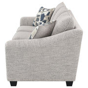 Sofá tapizado Tomkins Boucle gris claro