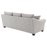 Sofá tapizado Tomkins Boucle gris claro