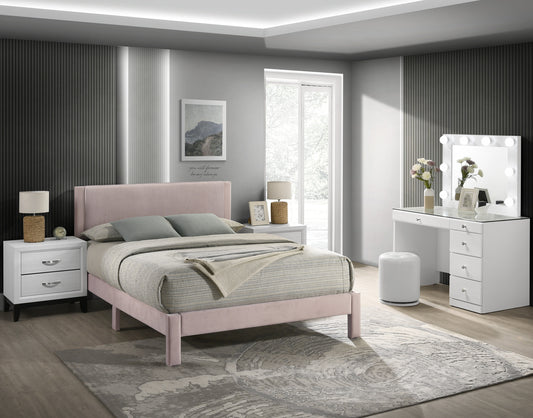 Lucia Bed Pink
