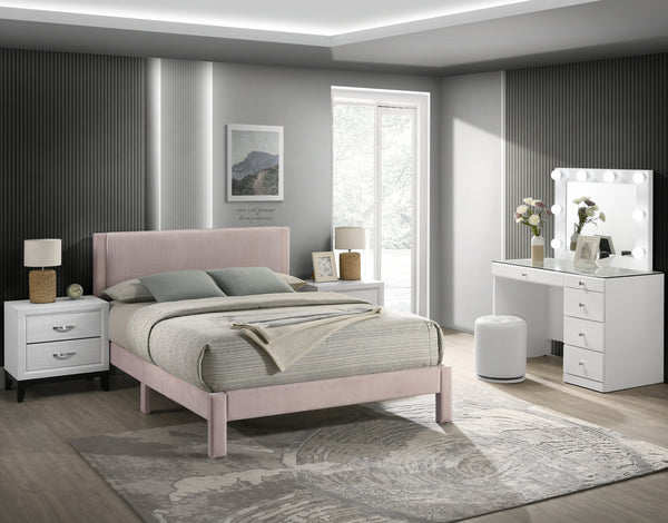Lucia Bed Pink