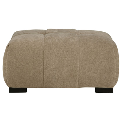 Octavia Upholstered Rectangular Ottoman Camel