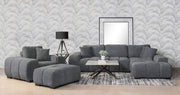 Octavia Upholstered Track Arm Accent Chair
