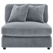 Blaine Upholstered Armless Chair Sand