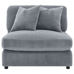 Blaine Upholstered Armless Chair Sand