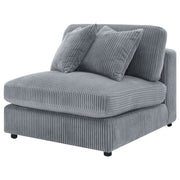 Blaine Upholstered Armless Chair Sand
