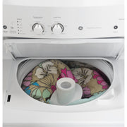  GE Stacked Washer/Dryer Electric Laundry Center GUV27ESSMWW IMAGE 10
