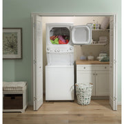 GE Stacked Washer/Dryer Electric Laundry Center GUV27ESSMWW IMAGE 13