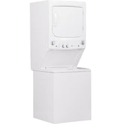  GE Stacked Washer/Dryer Electric Laundry Center GUV27ESSMWW IMAGE 3