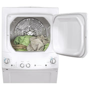  GE Stacked Washer/Dryer Electric Laundry Center GUV27ESSMWW IMAGE 5