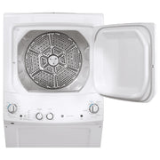  GE Stacked Washer/Dryer Electric Laundry Center GUV27ESSMWW IMAGE 6