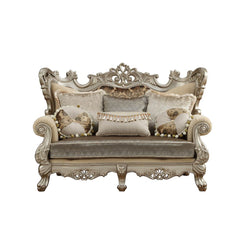 Loveseat Ranita de 183 cm de largo con 6 almohadas