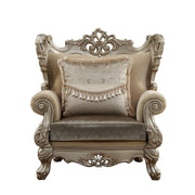 Silla Ranita de 47" de ancho con 2 almohadas