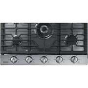  Samsung 30-inch Built-In Gas Cooktop with Wi-Fi Connectivity NA30N6555TS/AA IMAGE 6