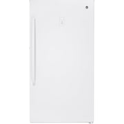 GE 17.3 cu.ft. Upright Freezer with Turbo Freeze FUF17SMRWW IMAGE 1