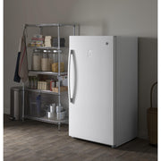  GE 17.3 cu.ft. Upright Freezer with Turbo Freeze FUF17SMRWW IMAGE 6
